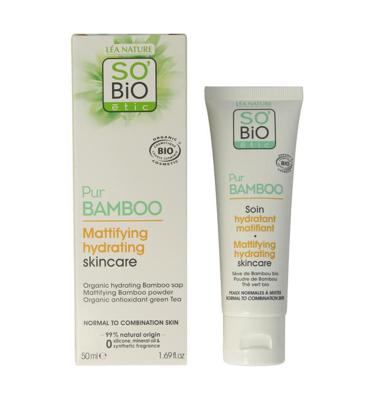 So Bio Etic Bamboo mattifying hydrating cream 50 Milliliter