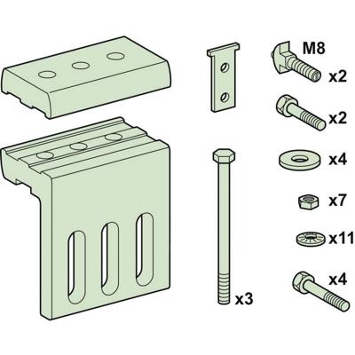Schneider Electric LVS04638 Verdeelkastaccessoire 1 stuk(s)