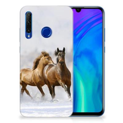Honor 20 Lite | TPU Hoesje | Paarden