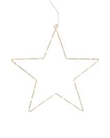 HEMA Ster 28.5x28cm met 30 LED lampjes (wit) - thumbnail