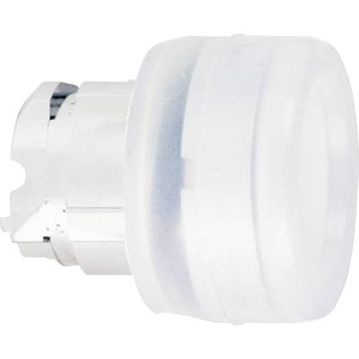 Schneider Electric ZB4BP1 ZB4BP1 Terugstelbaar (Ø) 22 mm Zonder markering Chroom, Wit 1 stuk(s)