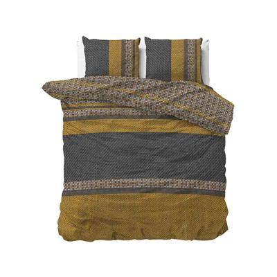 Sleeptime - Altor Dekbedovertrek Katoen - Goud - 200 x 220