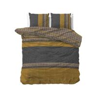 Sleeptime - Altor Dekbedovertrek Katoen - Goud - 200 x 220 - thumbnail