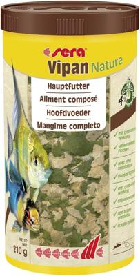 Sera Vipan Nature Visvoer 1000 ml - Heldere Aquariums & Gezonde Visgroei Zonder Toevoegingen Sera Vipan Nature Visvoer 1000 ml - Heldere Aquariums & Gezonde Visgroei Zonder Toevoegingen