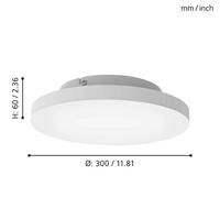 Eglo Led plafonnièreTurcona-C Ø 30cm - 99118 - thumbnail