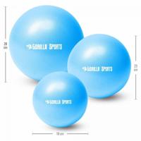 Mini pilates bal 18 cm Rood - thumbnail