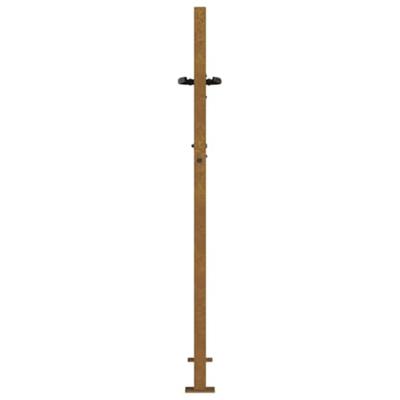 VidaXL Poort 105x155 cm boomontwerp cortenstaal