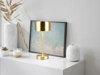 Trio Oplaadbare tafellampJeff mat goud - R59151108 - thumbnail