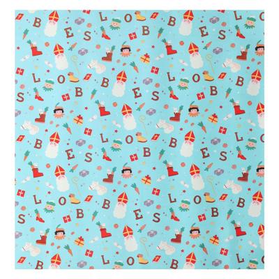 Lobbes sinterklaas inpakpapier, 5mtr.