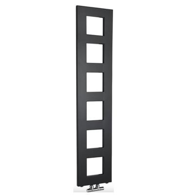 Designradiator Sapho Block 28x133 Cm Mat Zwart