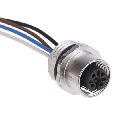 binder 09-3432-00-04 Sensor/actuator inbouwconnector M12 Aantal polen (sensoren): 4 Bus, inbouw 1 stuk(s)