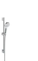 Hansgrohe Crometta 1jet doucheset 65cm wit chroom 26533400 - thumbnail