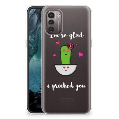 Nokia G21 | G11 Telefoonhoesje met Naam Cactus Glad
