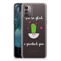 Nokia G21 | G11 Telefoonhoesje met Naam Cactus Glad - thumbnail