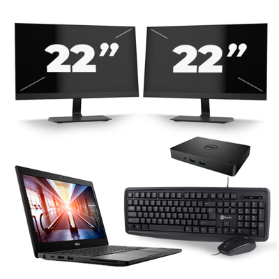 Dell Latitude 7290 - Intel Core i7-8e Generatie - 12 inch - 16GB RAM - 256GB SSD - Windows 11 + 2x 22 inch Monitor Dell Latitude 7290 - Intel Core i7-8e Generatie - 12 inch - 16GB RAM - 256GB SSD - Windows 11 + 2x 22 inch Monitor