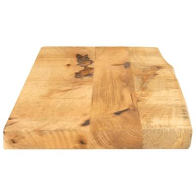 Tafelblad met natuurlijke rand 70x30x3,8 cm massief mangohout Tafelblad met natuurlijke rand 70x30x3,8 cm massief mangohout