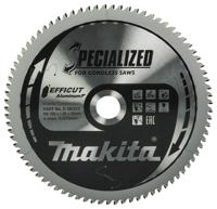 Makita EFFICUT E-06323 E-06323 Cirkelzaagblad 260 x 30 x 1.85 mm Aantal tanden: 81 1 stuk(s) - thumbnail