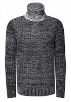 Rusty Neal - Coltrui Heren - Zwart Grijs - Casual - Stijlvol - thumbnail