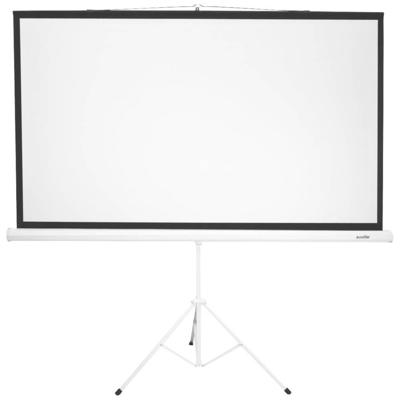 Eurolite 80901206 Oprolbaar projectiescherm (statief) 200 x 112 cm Beeldverhouding: 16:9