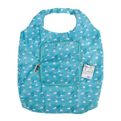 Create It! poptastic opvouwbare shopper turquoise