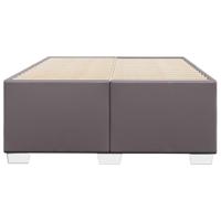 Bedframe zonder matras 120x190 cm kunstleer grijs - thumbnail