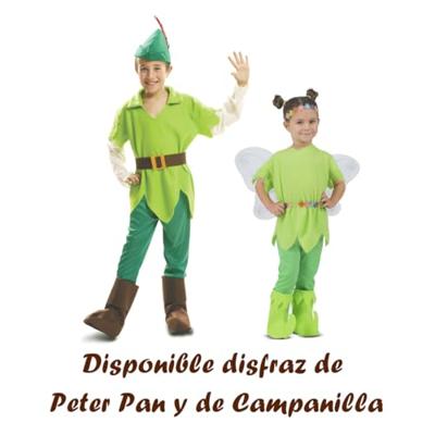 Kostuums voor Kinderen Shine Inline Peter Pan Maat 5-6 Jaar Kostuums voor Kinderen Shine Inline Peter Pan Maat 5-6 Jaar
