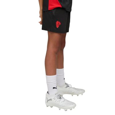 PUMA AC Milan Trainingsbroekje 2025-2026 Kids Zwart Rood