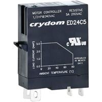 Crydom Halfgeleiderrelais ED24D5R 5 A Schakelspanning (max.): 280 V/AC Direct schakelend 1 stuk(s) - thumbnail