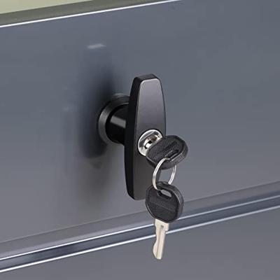 Tuinbox Kussenbox Antraciet 385L metaal afsluitbaar - thumbnail