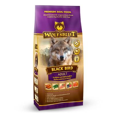 Wolfsblut - Black Bird Adult - 2 kg - Turkije - Droogvoer - Hondenvoer - Graanvrij