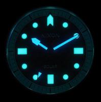 Nixon A1402-5233 Zwart Zilverkleurig Heren horloge - thumbnail