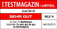 Graef WA80EU Wafelijzer RVS - thumbnail