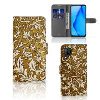 Wallet Case Huawei P40 Lite Barok Goud - thumbnail