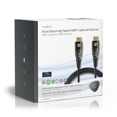 Nedis Actieve Optische High Speed HDMI-Kabel met Ethernet | 100 m | 1 stuks - CVBG3400BK1000 CVBG3400BK1000
