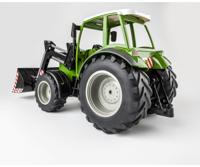 Carson Modellsport 907347 RC Traktor mit Frontlader 1:16 RC functiemodel Elektro Landbouwvoertuig Incl. accu, oplader en batterijen voor de zender - thumbnail