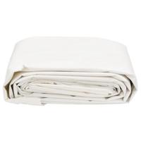 VidaXL Dekzeil 650 g/m² ø 2,4 m wit - thumbnail