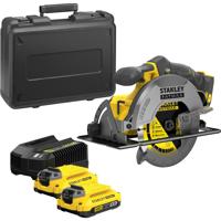 Stanley FATMAX SFMCS550M2K 18V Brushless Accu Cirkelzaag | 190MM | 2 x 4.0AH Accu&apos;s + Lader | In koffer - SFMCS550M2K-QW - thumbnail
