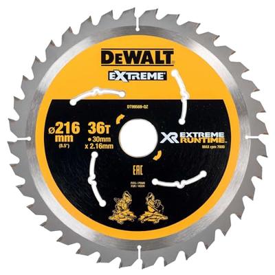DeWalt Accessoires DT99569 XR Cirkelzaagblad 216x30mm 36 tands - DT99569-QZ DeWalt Accessoires DT99569 XR Cirkelzaagblad 216x30mm 36 tands - DT99569-QZ