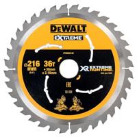 DeWALT Cirkelzaagblad voor Hout | Extreme Runtime | Ø 216mm Asgat 30mm 36T - DT99569-QZ - thumbnail