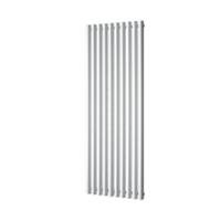 Plieger Designradiator Trento 1357 Watt Middenaansluiting 180x59 cm Wit Structuur - thumbnail