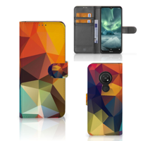 Nokia 7.2 | Nokia 6.2 | Book Case | Polygon Color - thumbnail