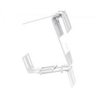 Balkonhaak type C wit - 2 stuks - thumbnail