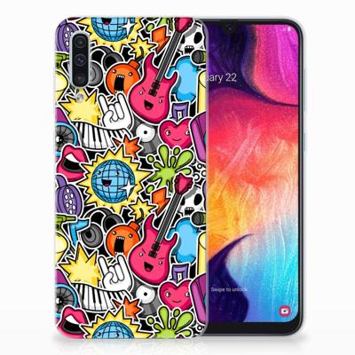 Samsung Galaxy A50 | Sillicone Back Cover | Punk Rock Samsung Galaxy A50 | Sillicone Back Cover | Punk Rock
