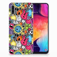 Samsung Galaxy A50 | Sillicone Back Cover | Punk Rock - thumbnail