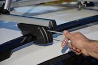 FISCHER FAHRRAD TopLine L 1,20m Stangenset 126004 (l x b x h) 119 x 14.5 x 7.5 cm - thumbnail