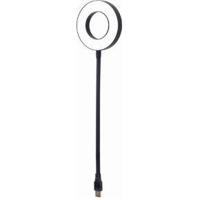 Gembird NL-LEDRING-01 USB gadget Zwart, Wit Lamp - thumbnail