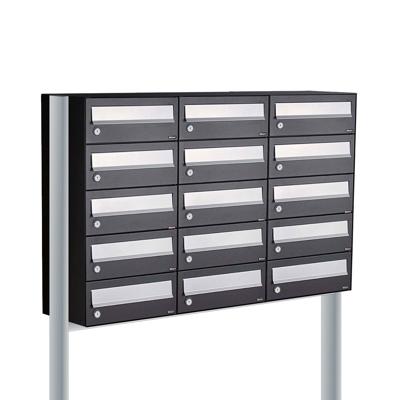 Allux Hive Set 3-Breed, 5-Hoog Op Statief Zwart - 40030070_3x5s Allux Hive Set 3-Breed, 5-Hoog Op Statief Zwart - 40030070_3x5s