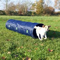TRIXIE DOG ACTIVITY AGILITY TUNNEL BLAUW 40 CMX2 MTR - thumbnail