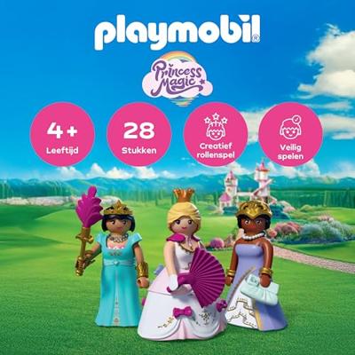 PLAYMOBIL Princess drie prinsessen 72055