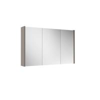 Saniclass Prime Spiegelkast - 100x63x16cm - inclusief zijpanelen - taupe SW1212817/SW910736 - thumbnail